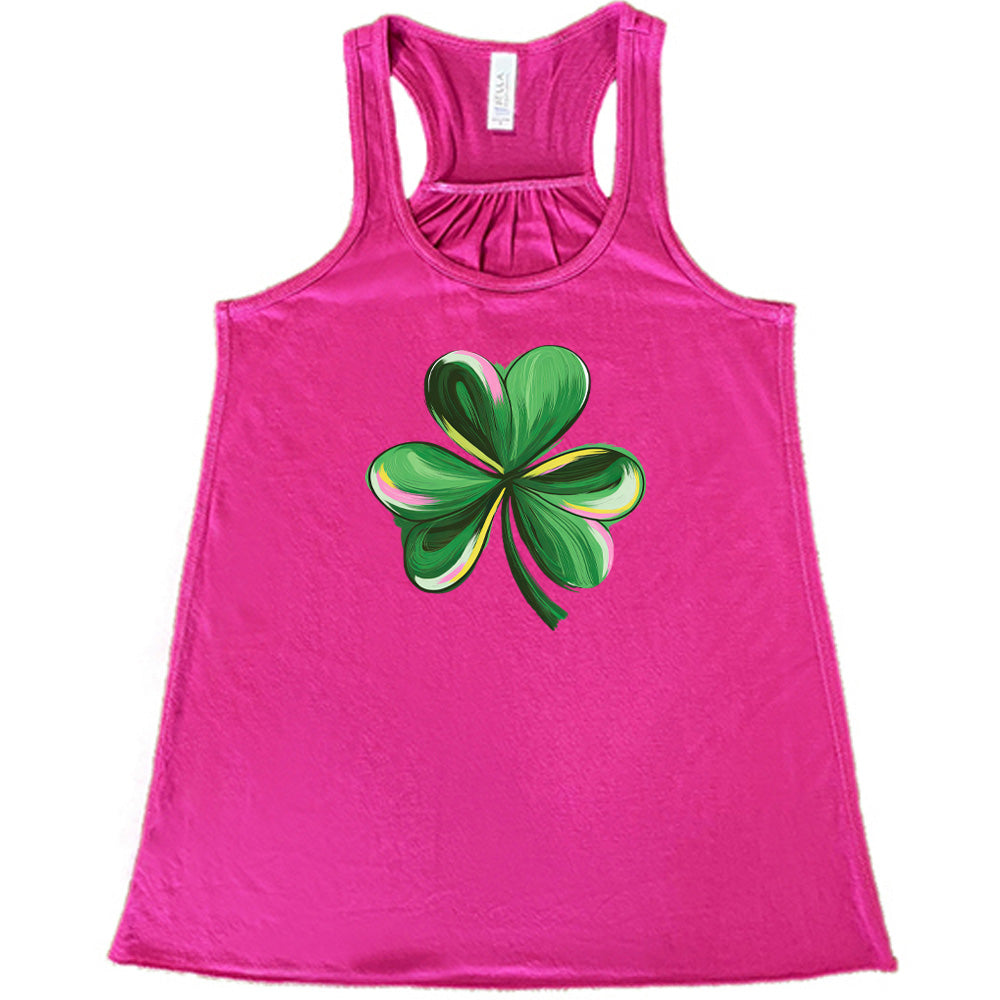 Painted Shamrock Shirt