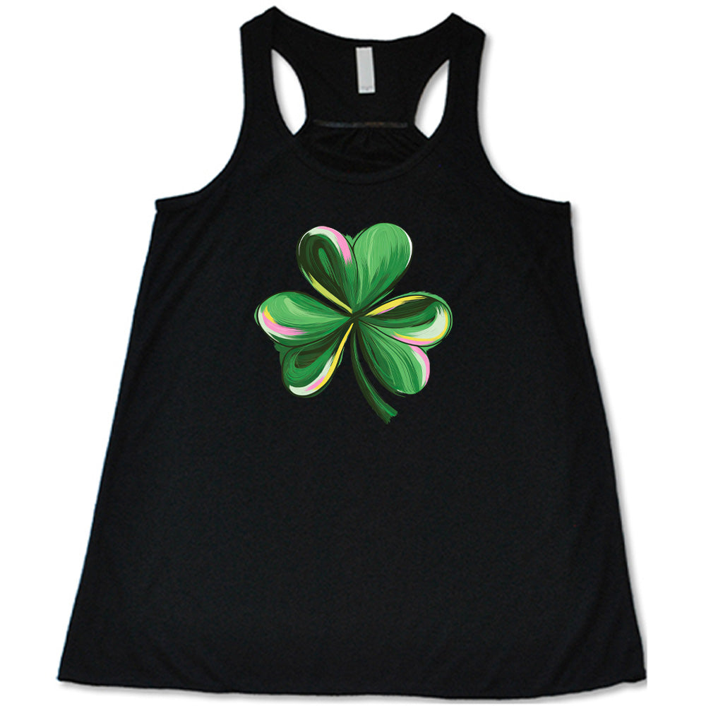 Painted Shamrock Shirt