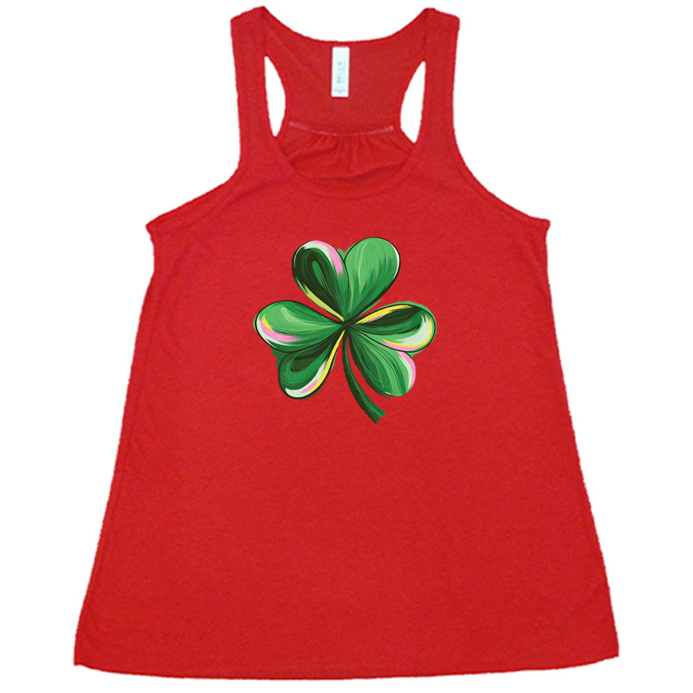 Painted Shamrock Shirt