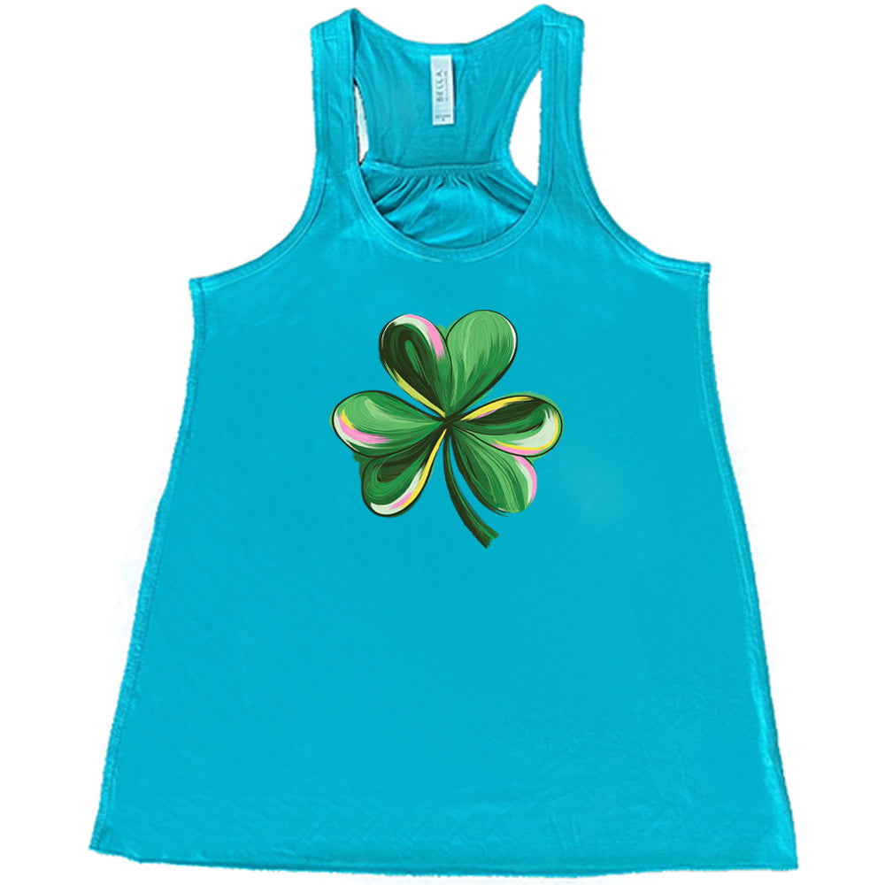 Painted Shamrock Shirt