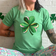 Painted Shamrock Shirt Unisex