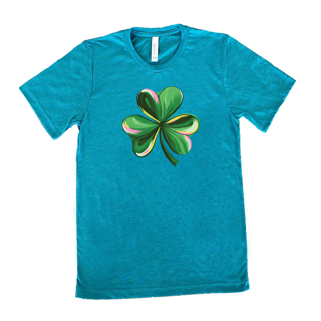 Painted Shamrock Shirt Unisex