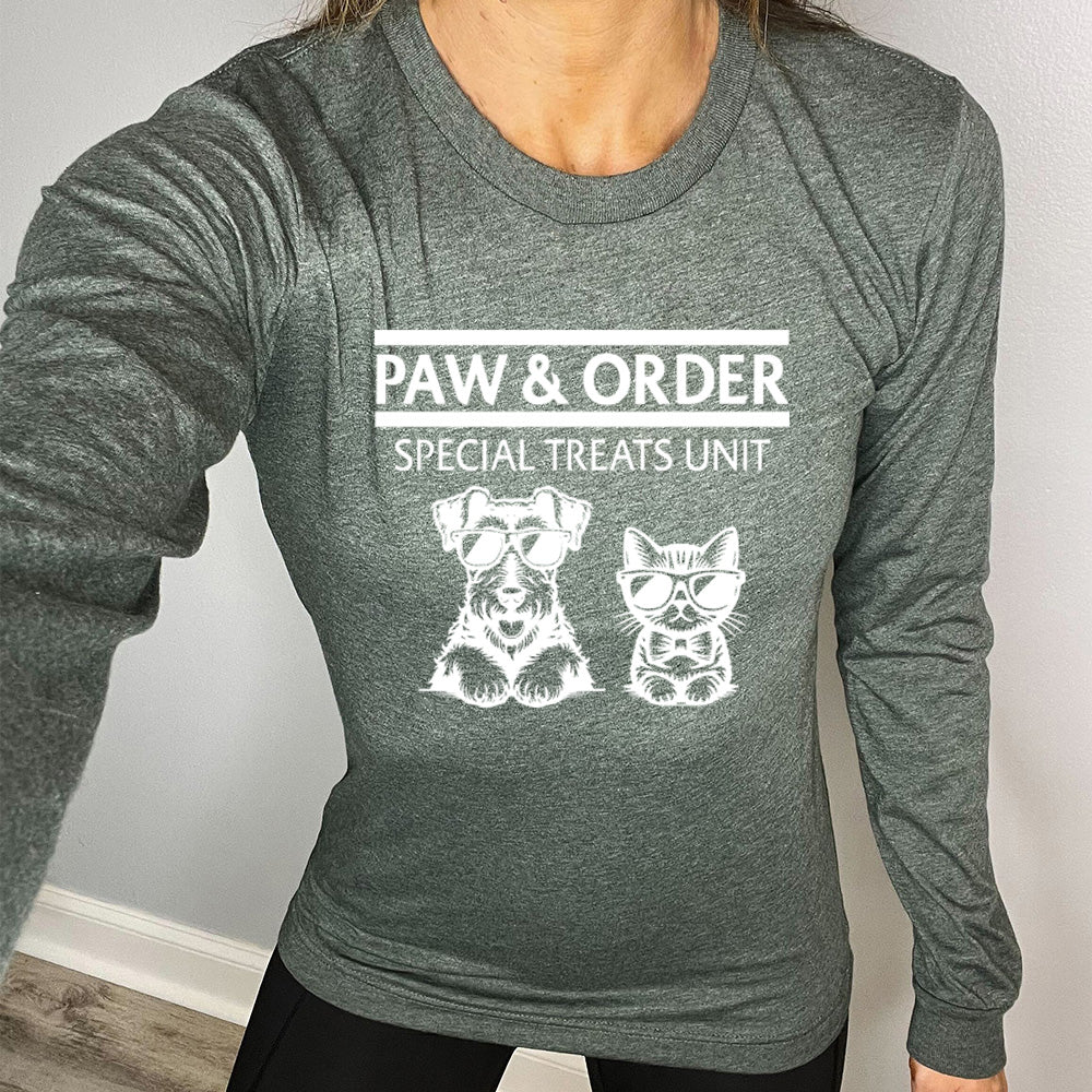 Long Sleeve Tee | Paw & Order