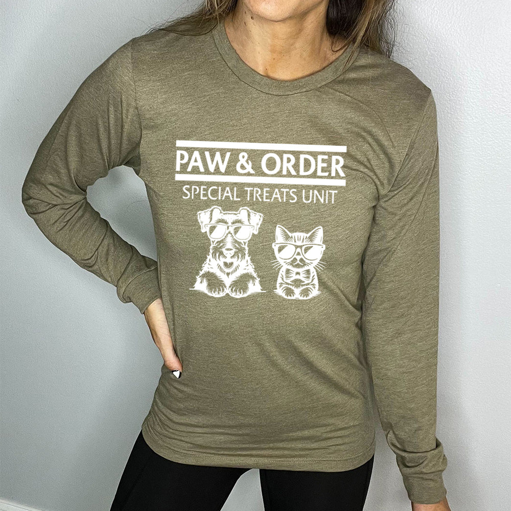 Long Sleeve Tee | Paw & Order