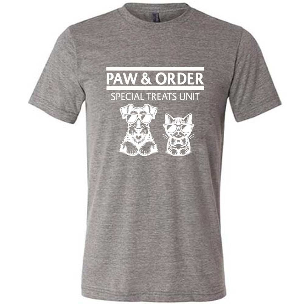 Paw & Order Shirt Unisex