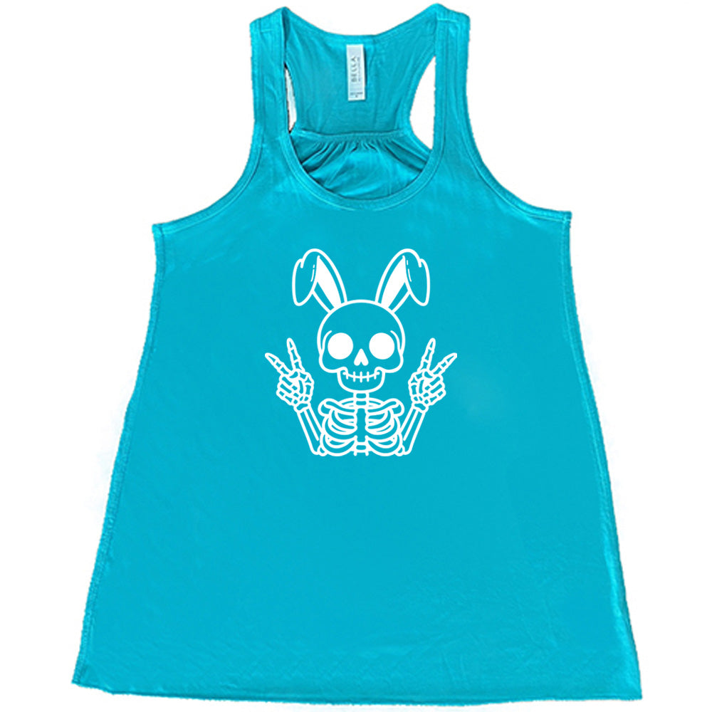 Peace Bunny Skeleton Shirt