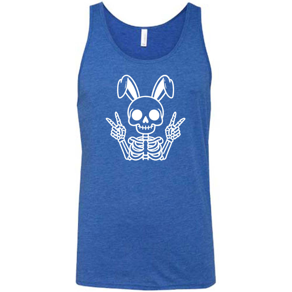 Peace Bunny Skeleton Shirt Unisex