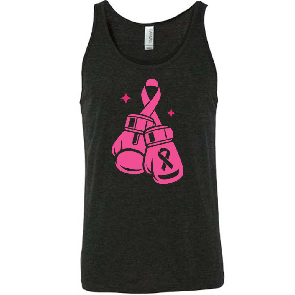 Pink Ribbon Boxing Gloves Shirt Unisex