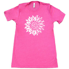 Pink Ribbon Sunflower Shirt Unisex