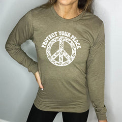 Long Sleeve Tee | Protect Your Peace