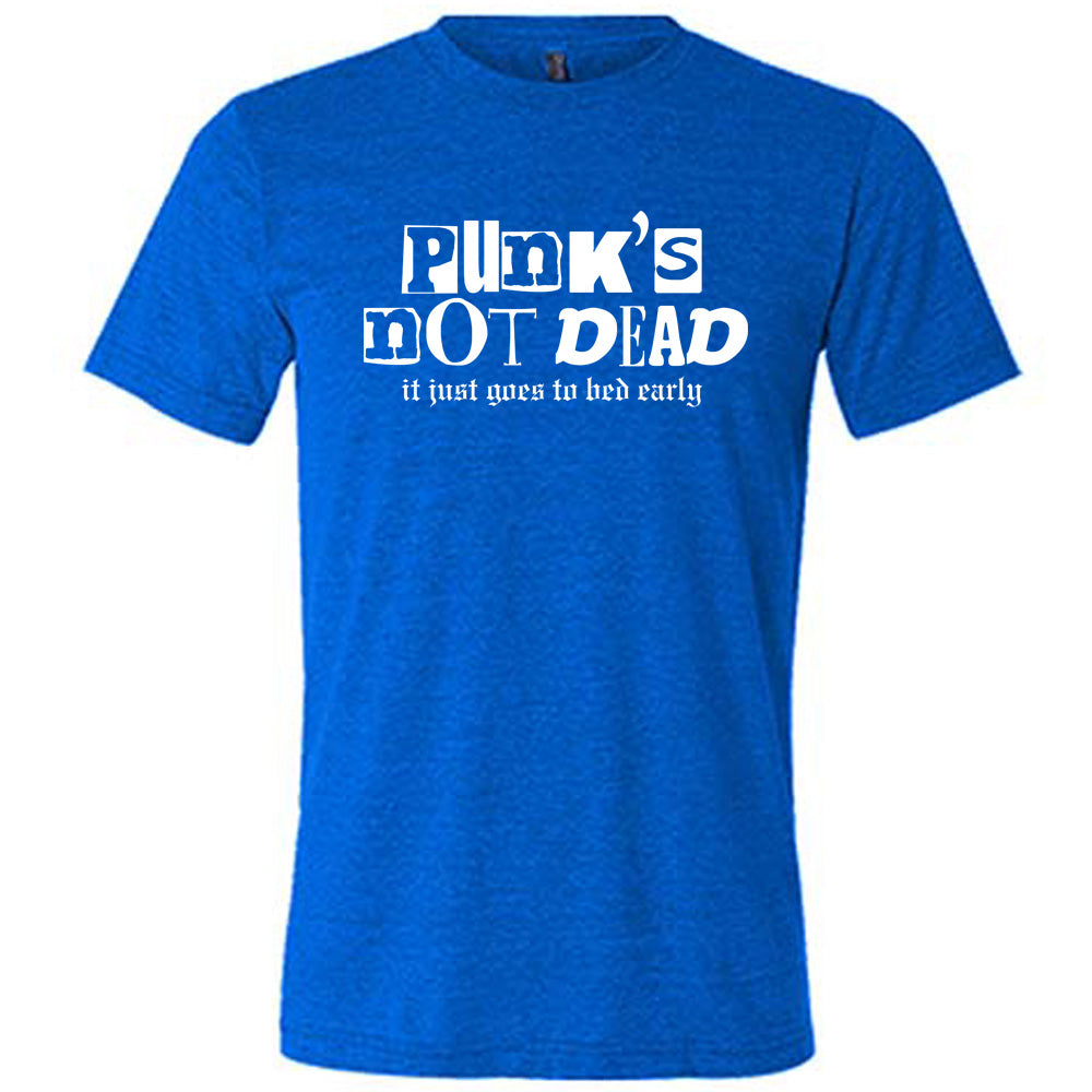 Punk's Not Dead, It Just Goes To Bed Early Shirt Unisex