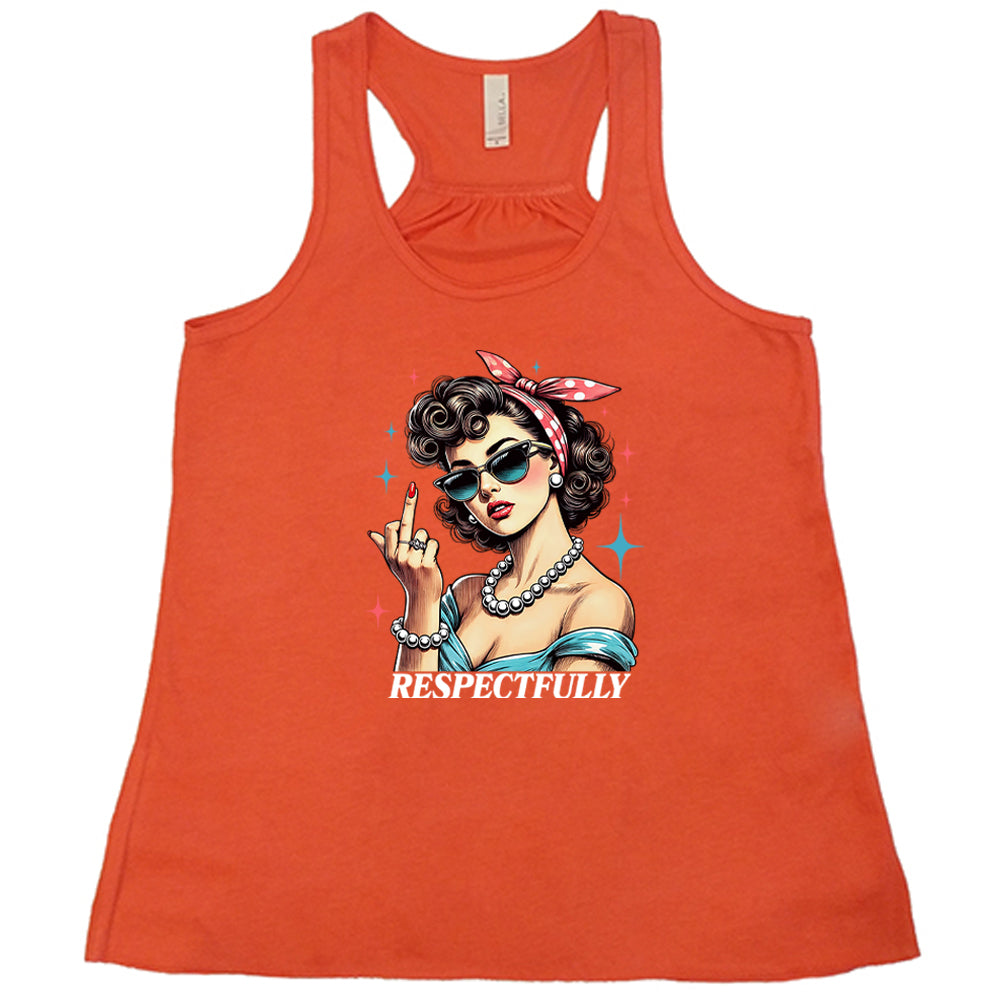 Respectfully Middle Finger Shirt
