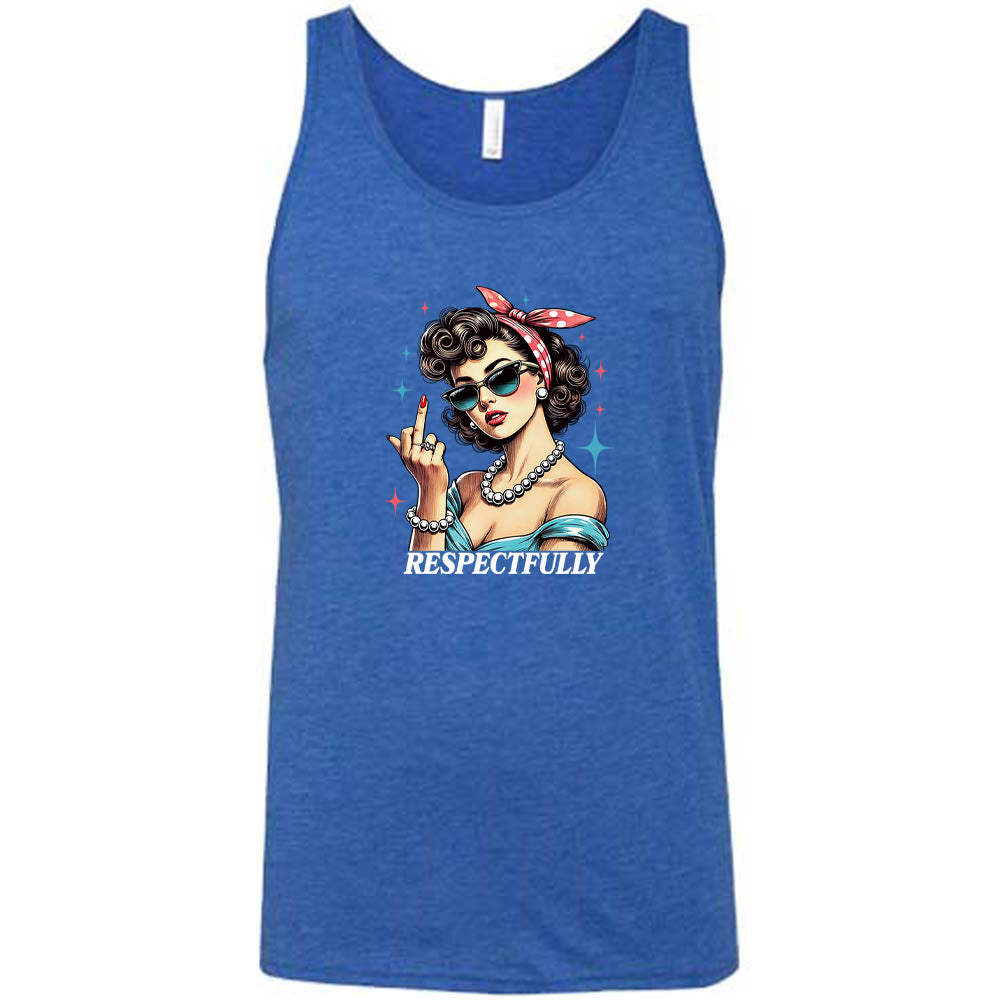 Respectfully Middle Finger Shirt Unisex