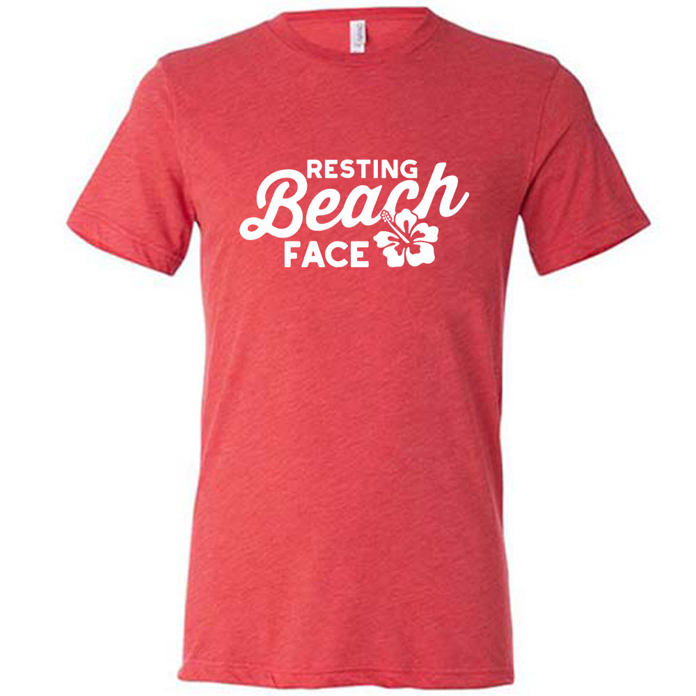 Resting Beach Face Shirt Unisex
