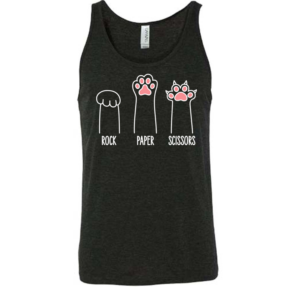 Rock Paper Scissors Cat Paws Shirt Unisex