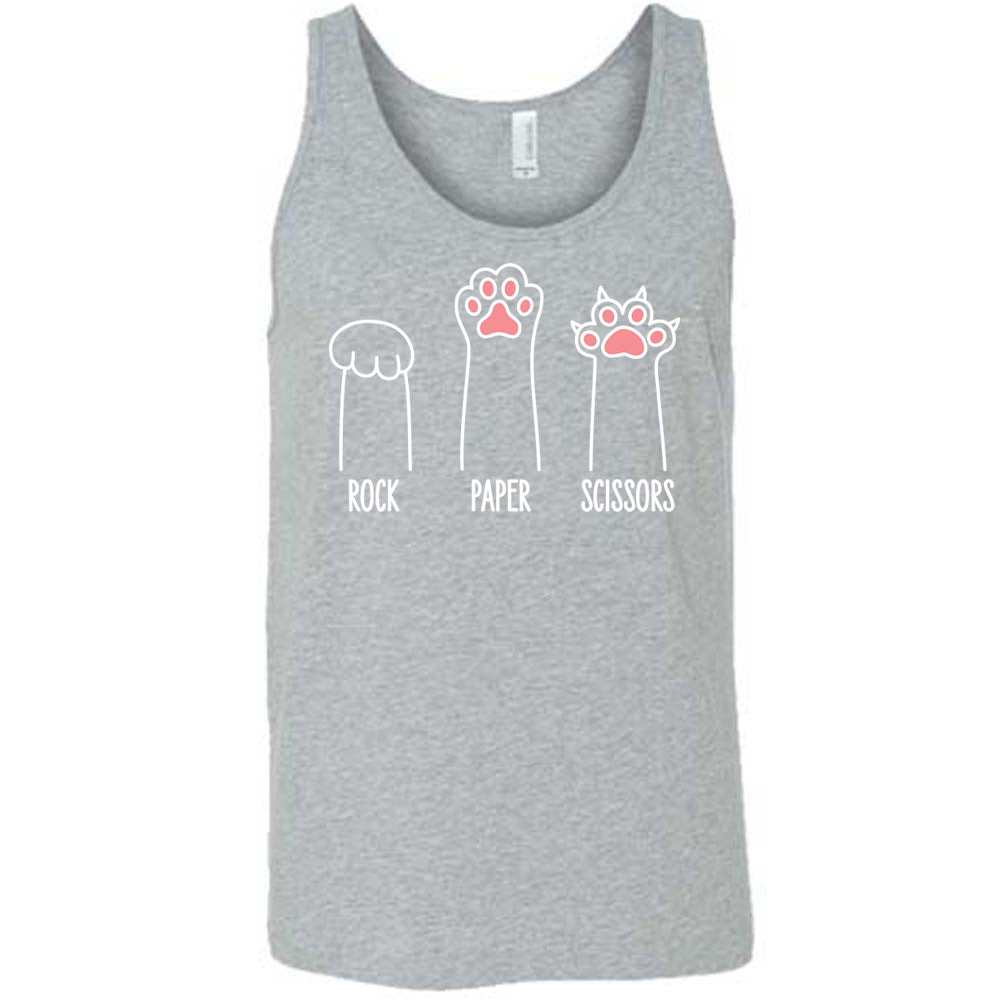 Rock Paper Scissors Cat Paws Shirt Unisex