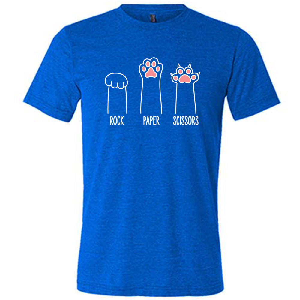 Rock Paper Scissors Cat Paws Shirt Unisex
