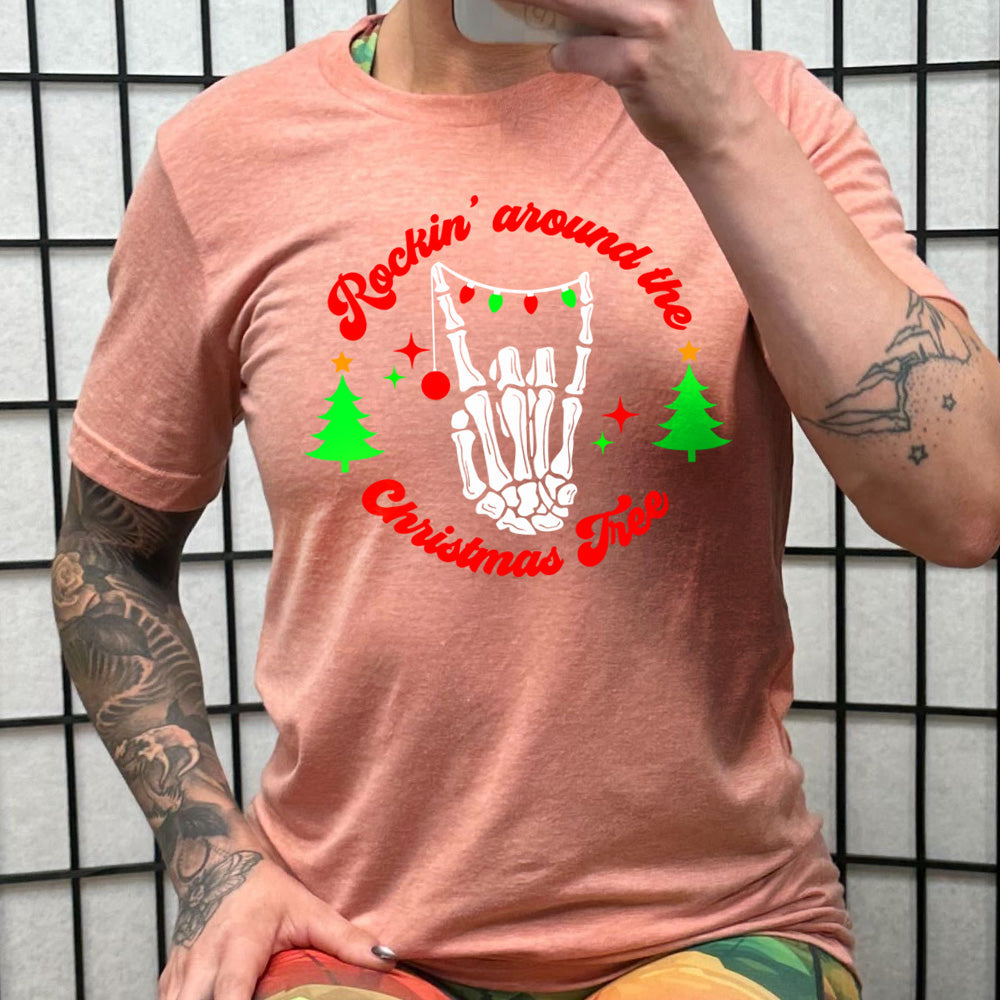 Rockin' Around The Christmas Tree Shirt Unisex