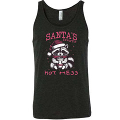 Santa's Favorite Hot Mess Raccoon Shirt Unisex
