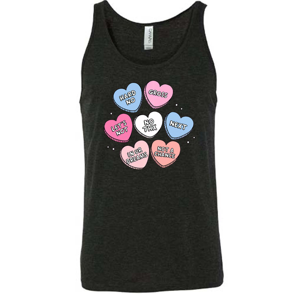 Sarcastic Heart Candies Shirt Unisex
