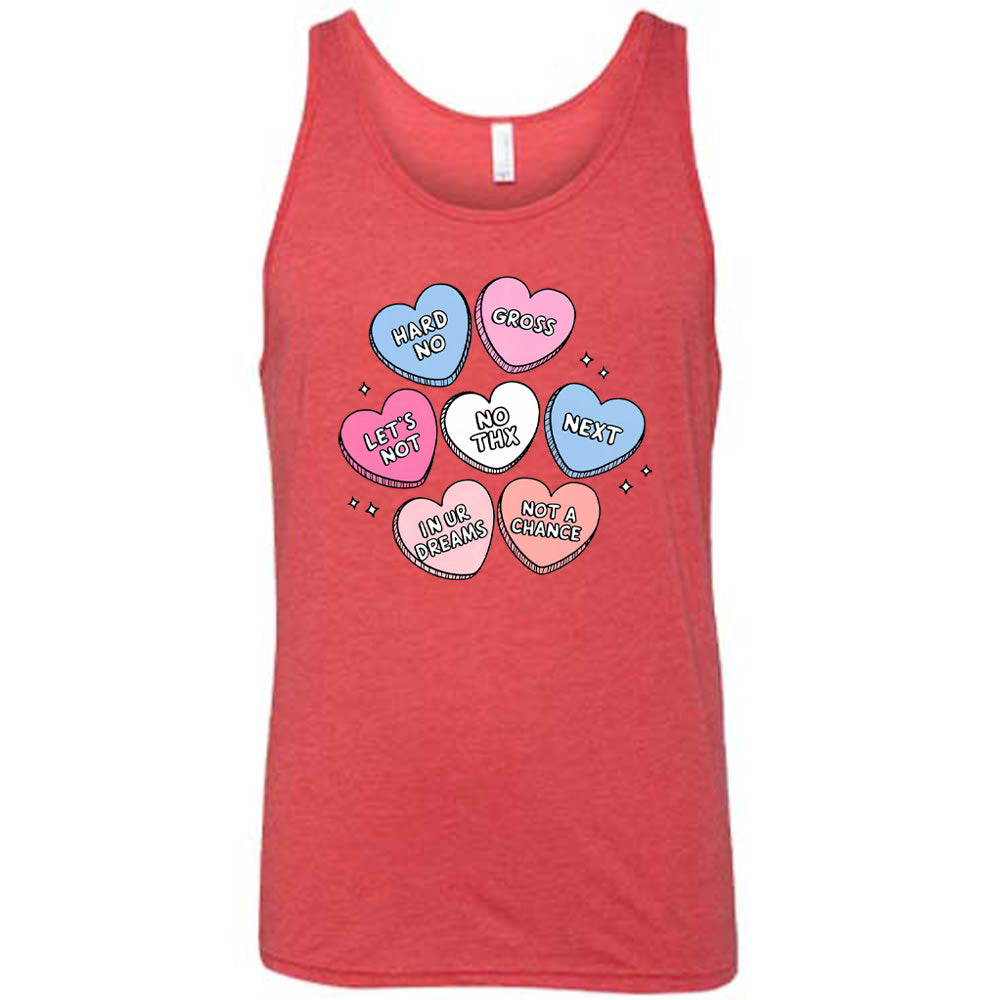Sarcastic Heart Candies Shirt Unisex