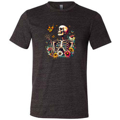 Skeleton Butterflies Shirt Unisex