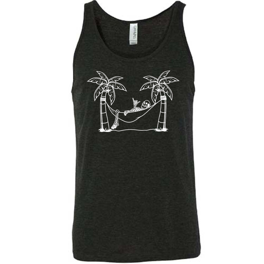 Skeleton Hammock Chilling Shirt Unisex