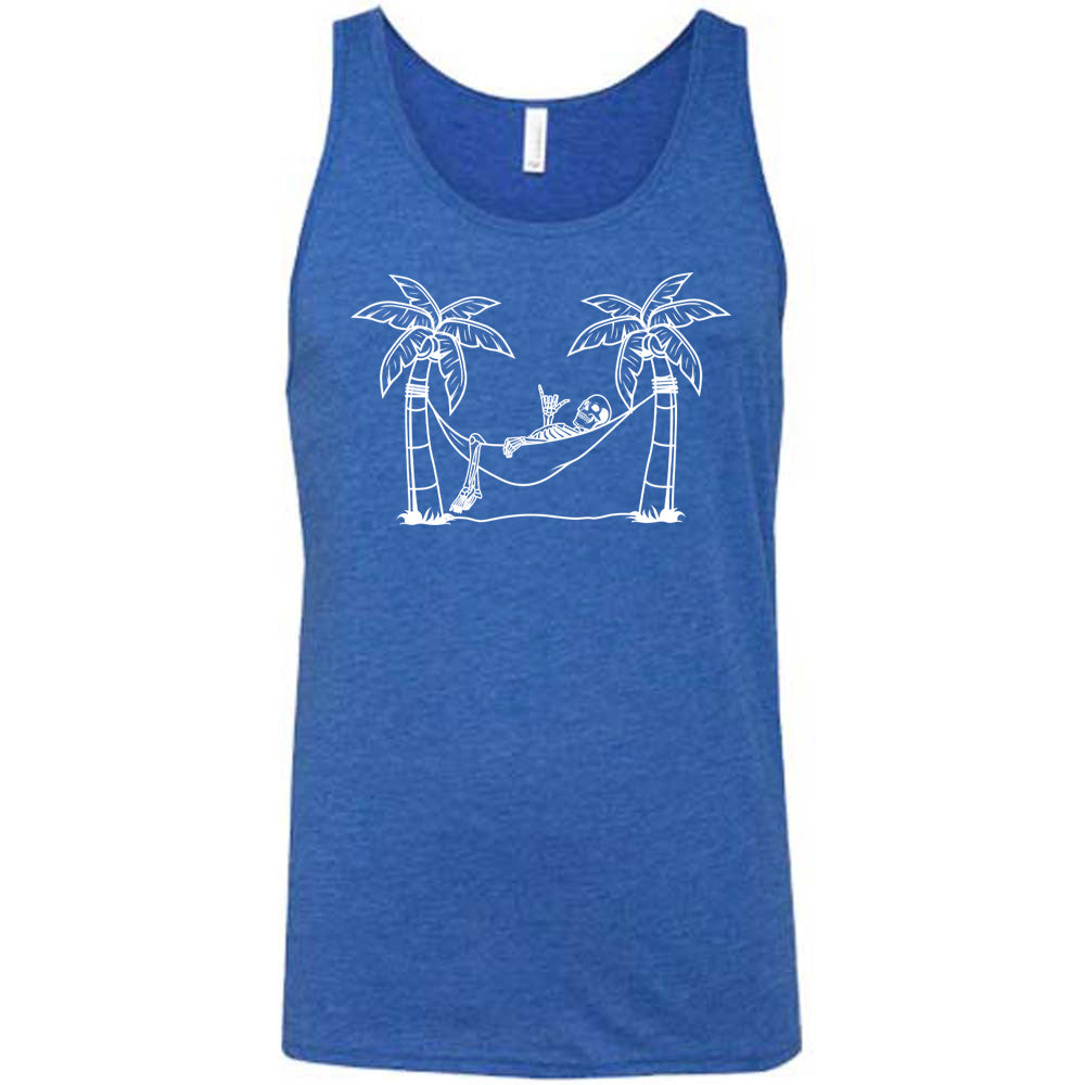 Skeleton Hammock Chilling Shirt Unisex