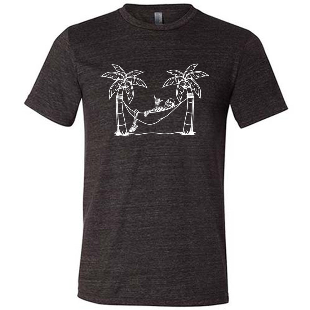 Skeleton Hammock Chilling Shirt Unisex