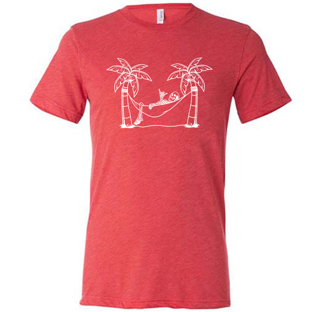 Skeleton Hammock Chilling Shirt Unisex