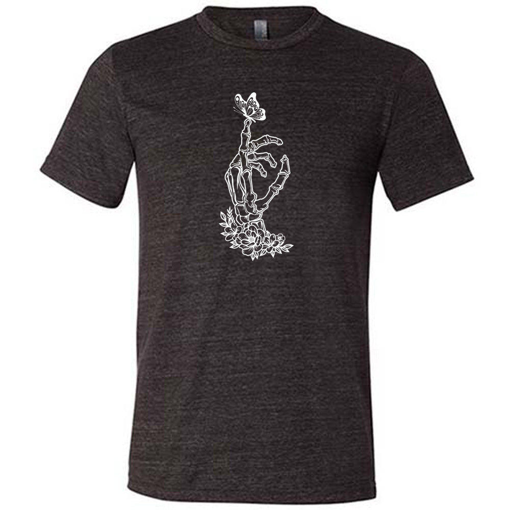 Skeleton Hand Butterfly Shirt Unisex