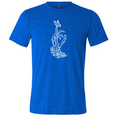 Skeleton Hand Butterfly Shirt Unisex