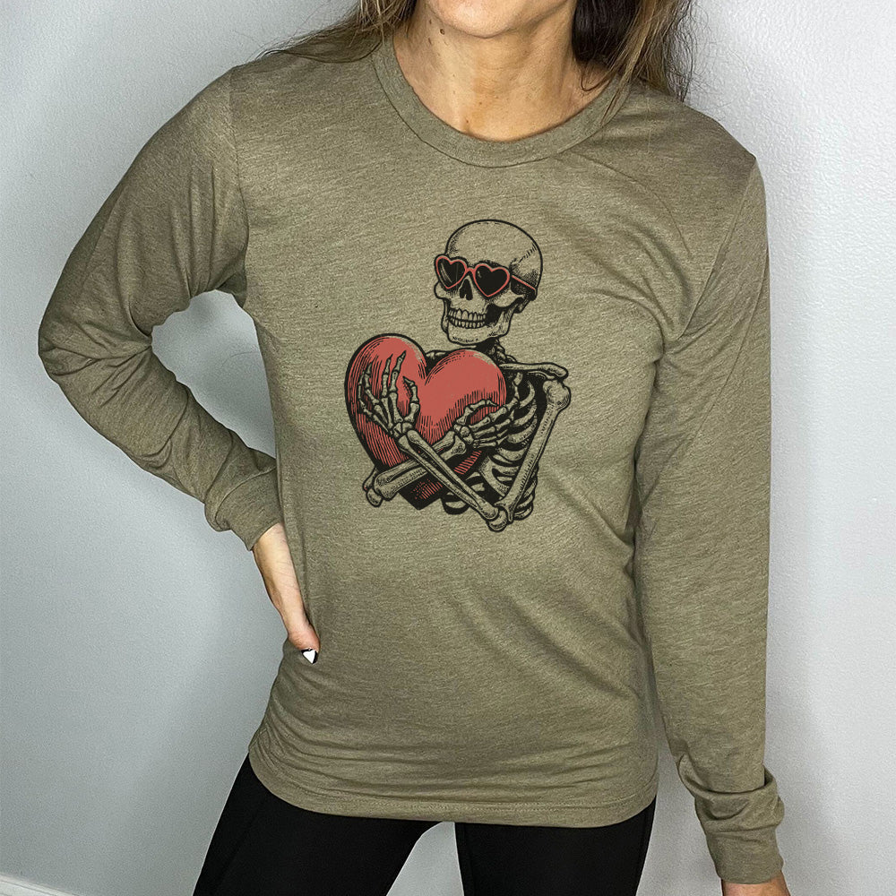 Long Sleeve Tee | Skeleton Hug
