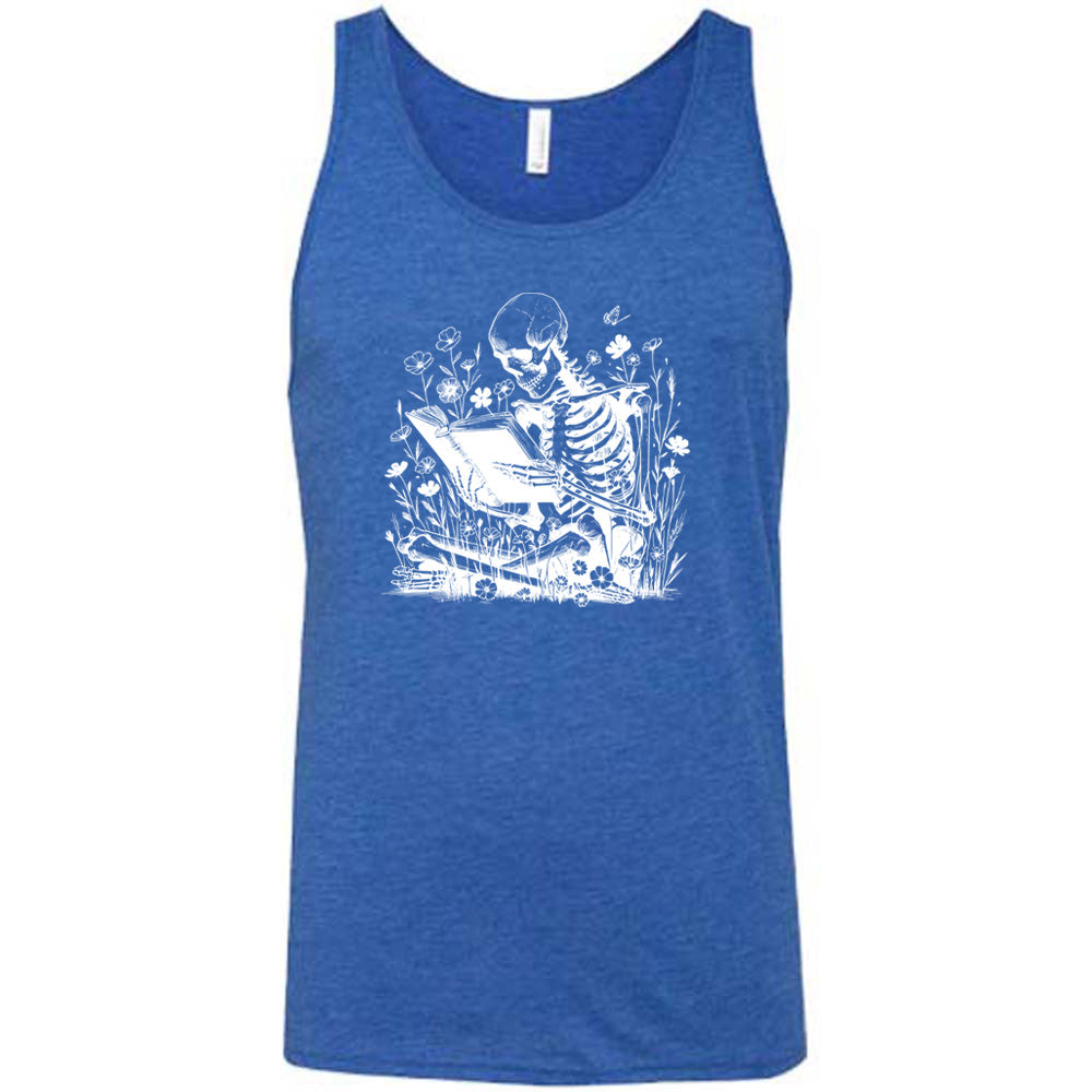 Skeleton Reading Shirt Unisex