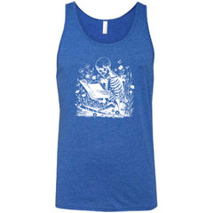 Skeleton Reading Shirt Unisex