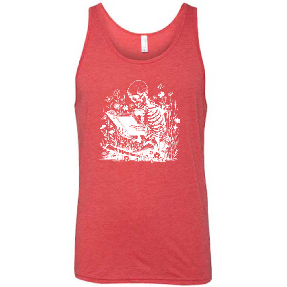 Skeleton Reading Shirt Unisex