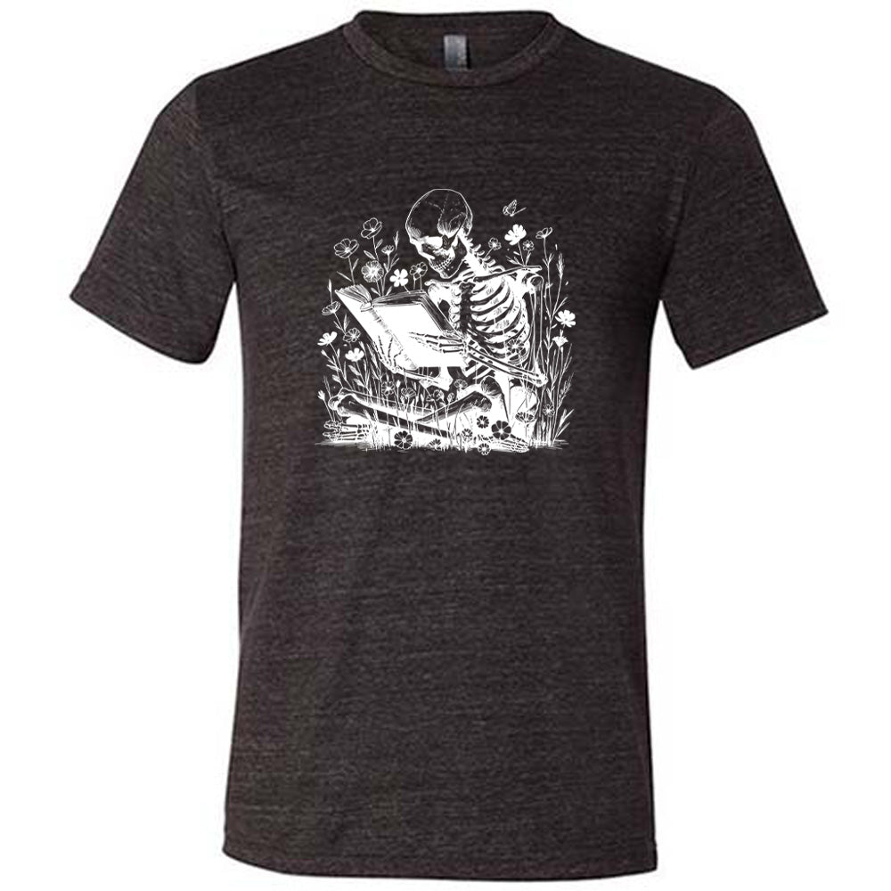 Skeleton Reading Shirt Unisex