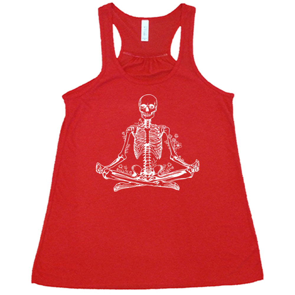 Skeleton Yoga Pose Shirt