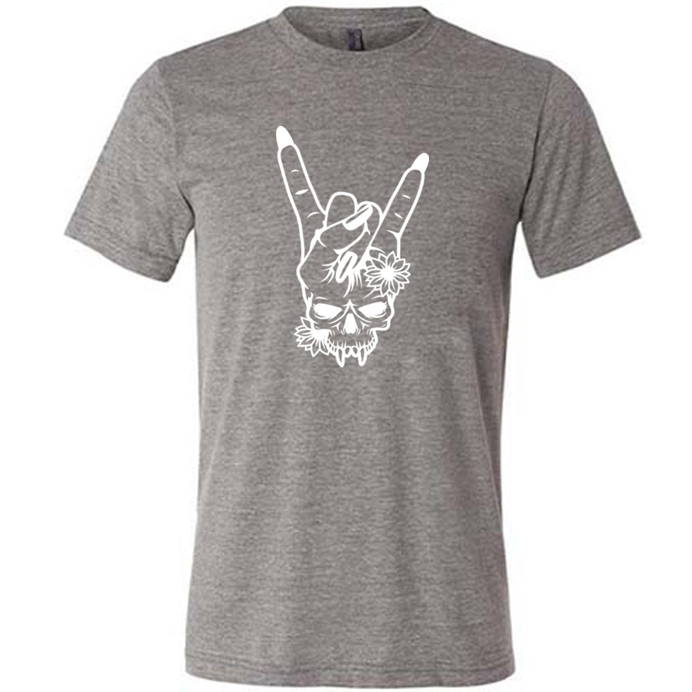 Skull Rocker Hand Shirt Unisex