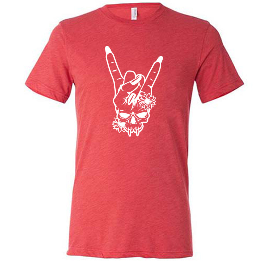 Skull Rocker Hand Shirt Unisex