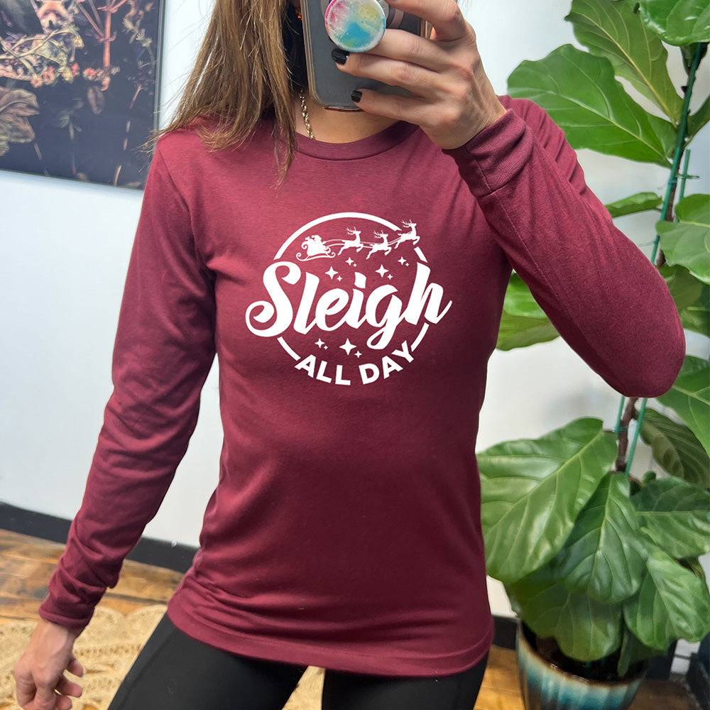 Long Sleeve Tee | Sleigh All Day