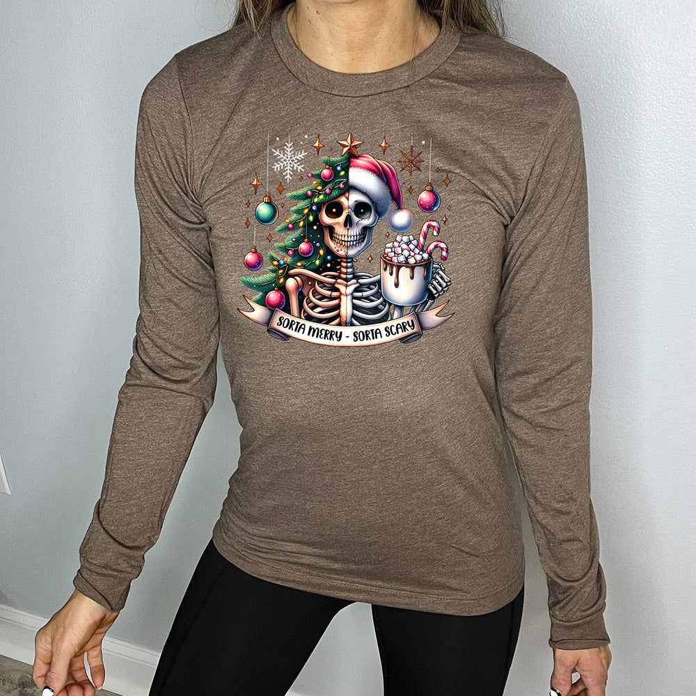 Long Sleeve Tee | Sorta Merry Sorta Scary