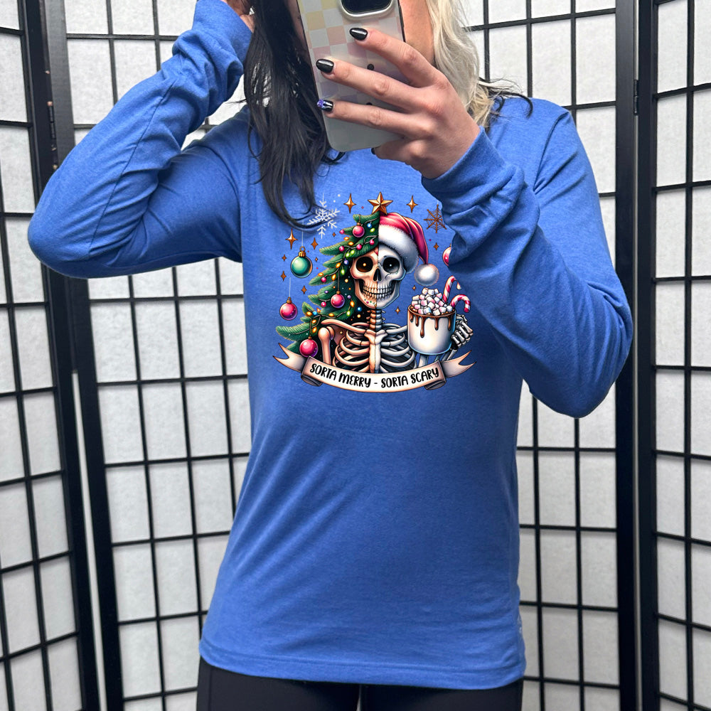 Long Sleeve Tee | Sorta Merry Sorta Scary