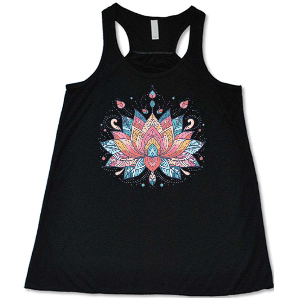Stained Glass Lotus Shirt