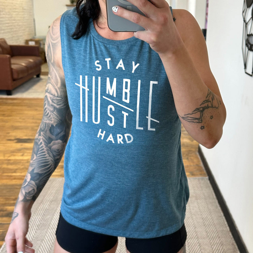Stay Humble Hustle Hard Muscle Tank