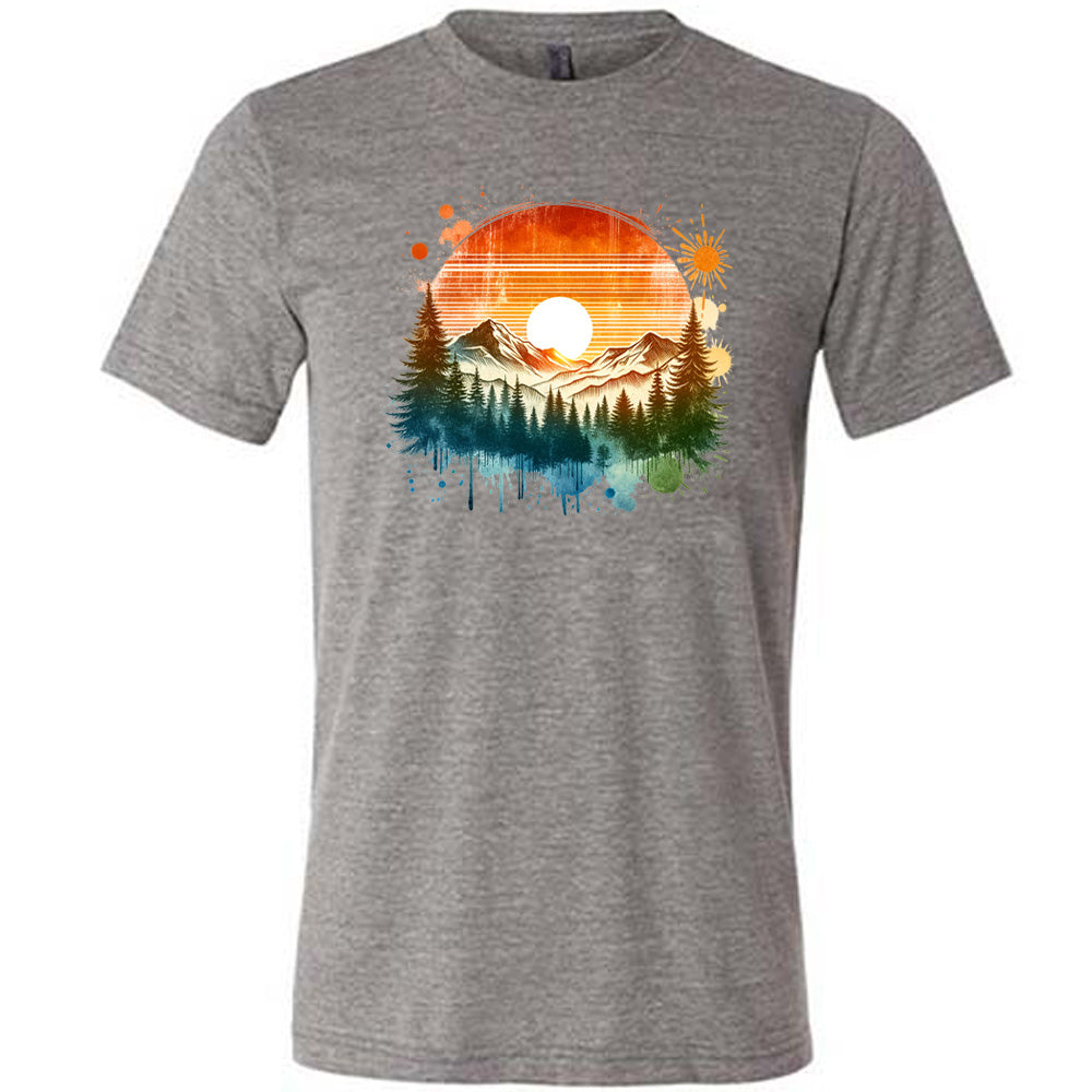 Sunset Landscape Shirt Unisex