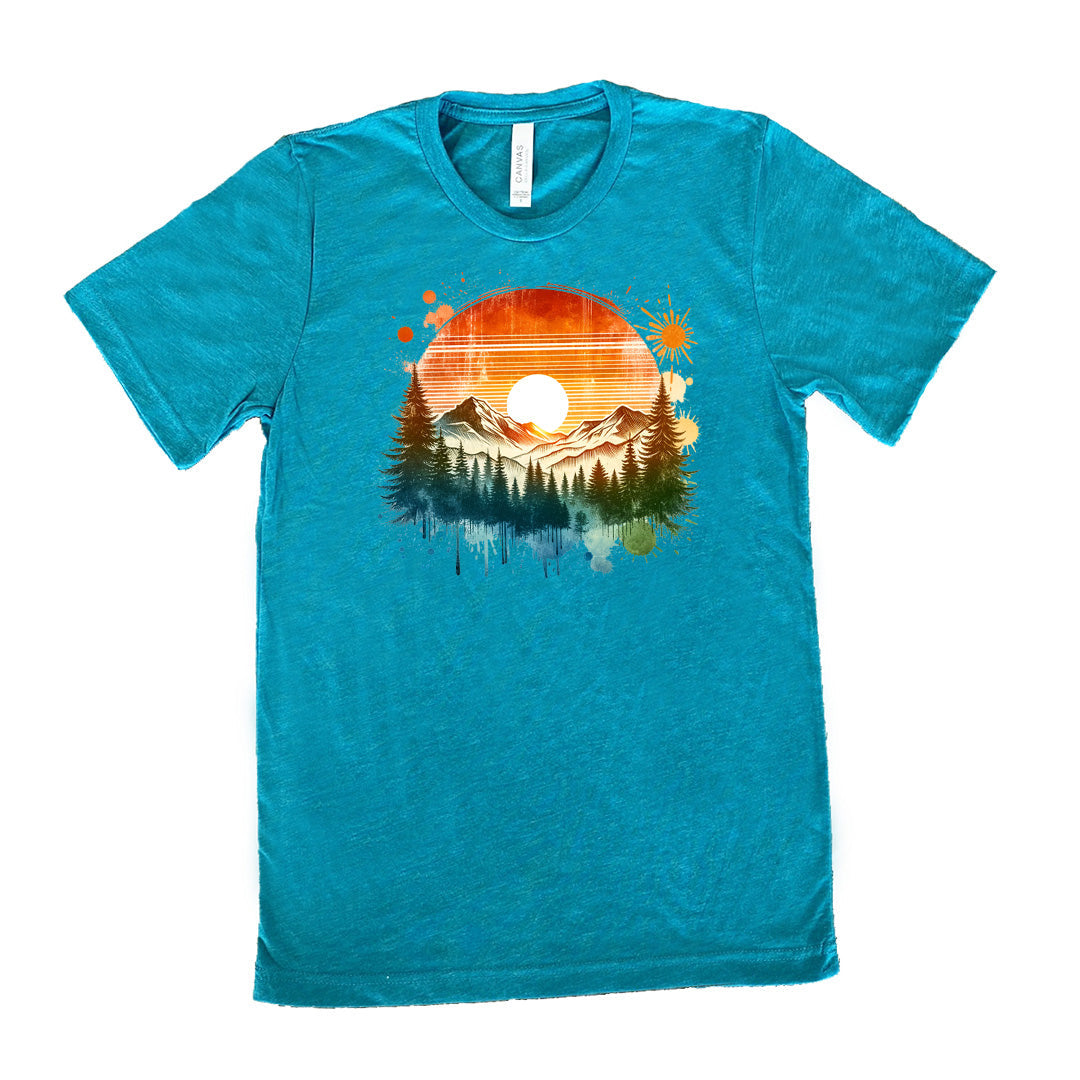 Sunset Landscape Shirt Unisex