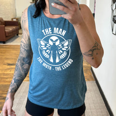 The Man The Moth The Legend Muscle Tank