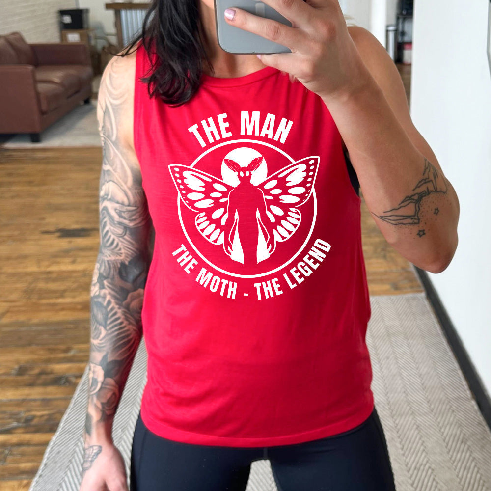 The Man The Moth The Legend Muscle Tank