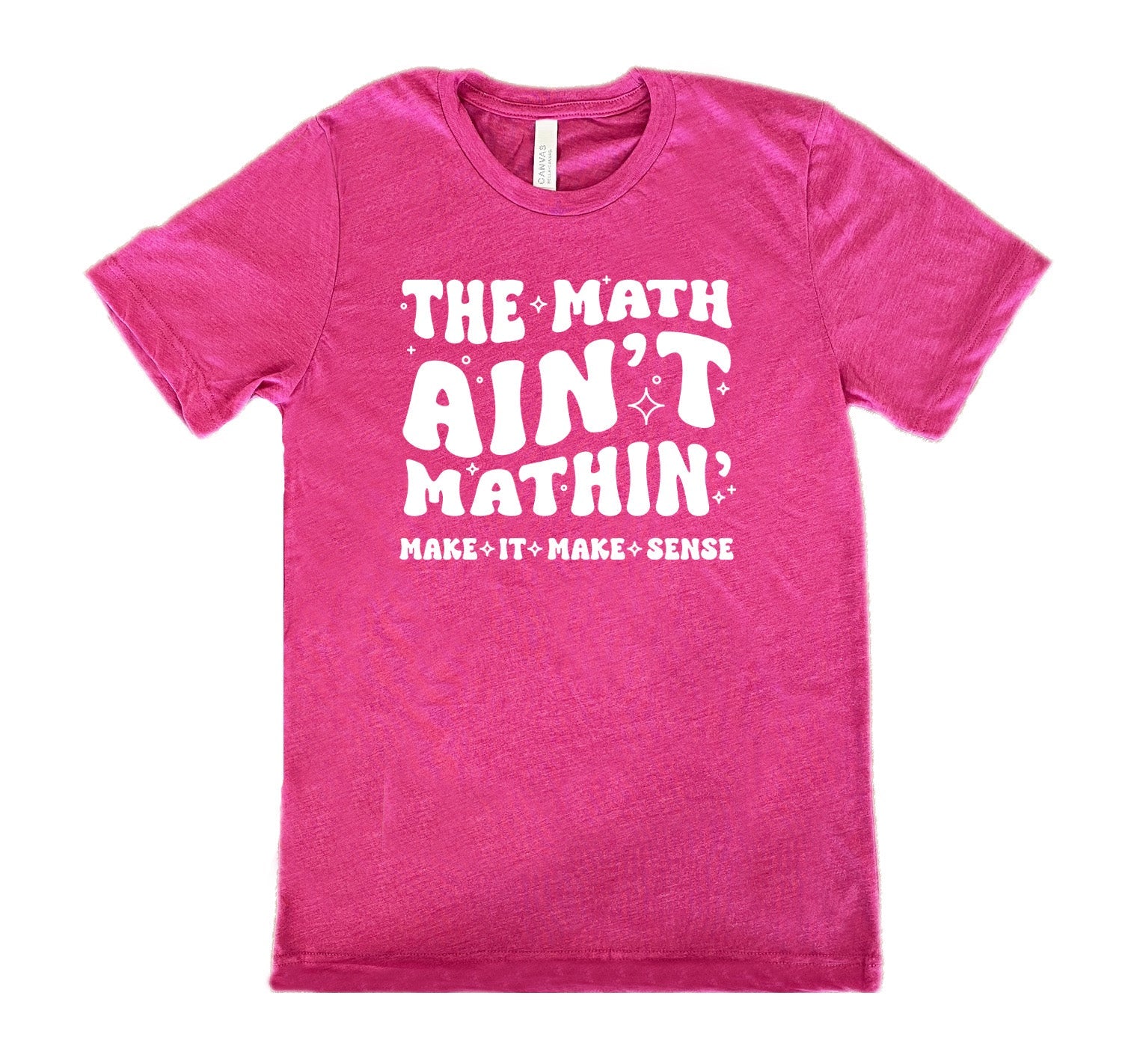 The Math Ain't Mathin' Make It Make Sense Shirt Unisex